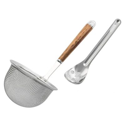 Suncraft WoodyTime Passoire et Cuillère à miso