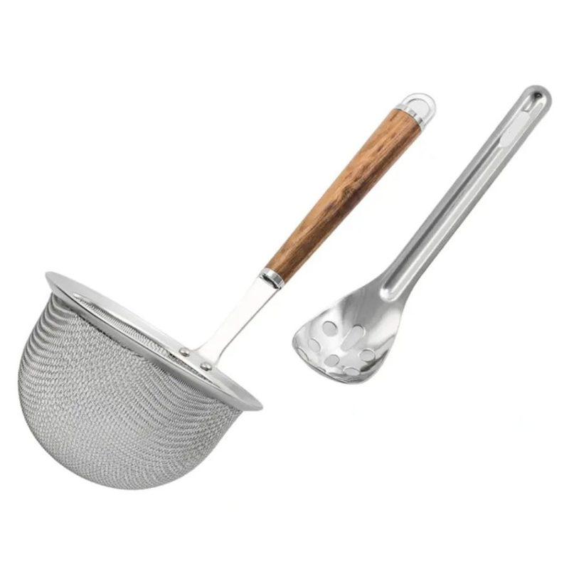 Suncraft WoodyTime Passoire et Cuillère à miso