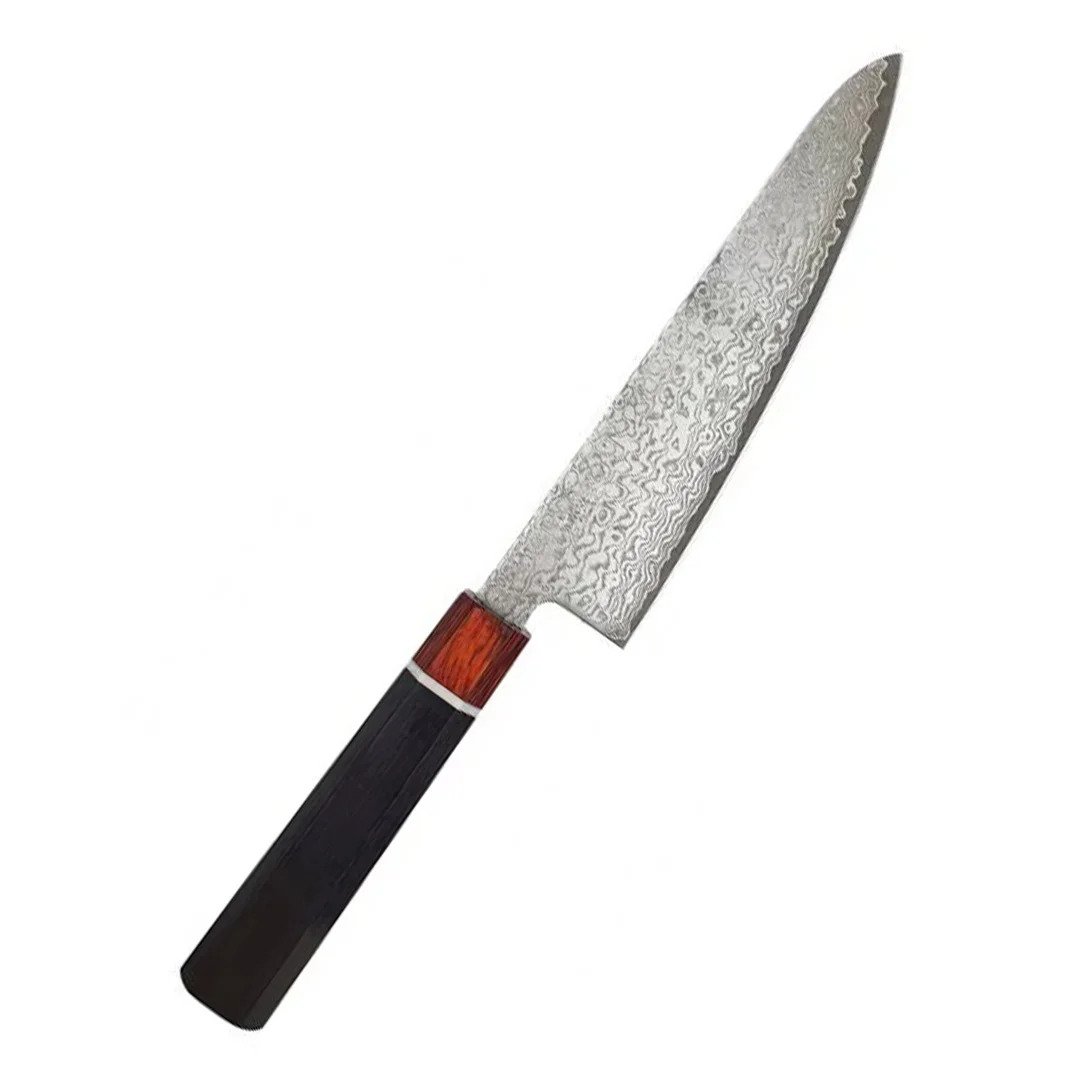 Yasuo Black Small Santoku 143mm