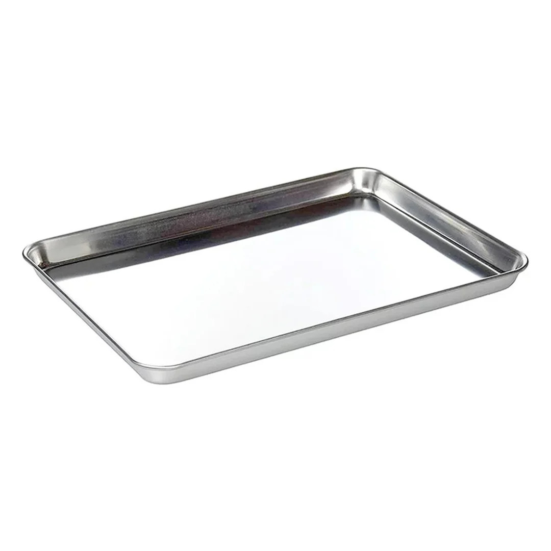 Plateau de préparation du chef en acier de inoxydable de10 inch