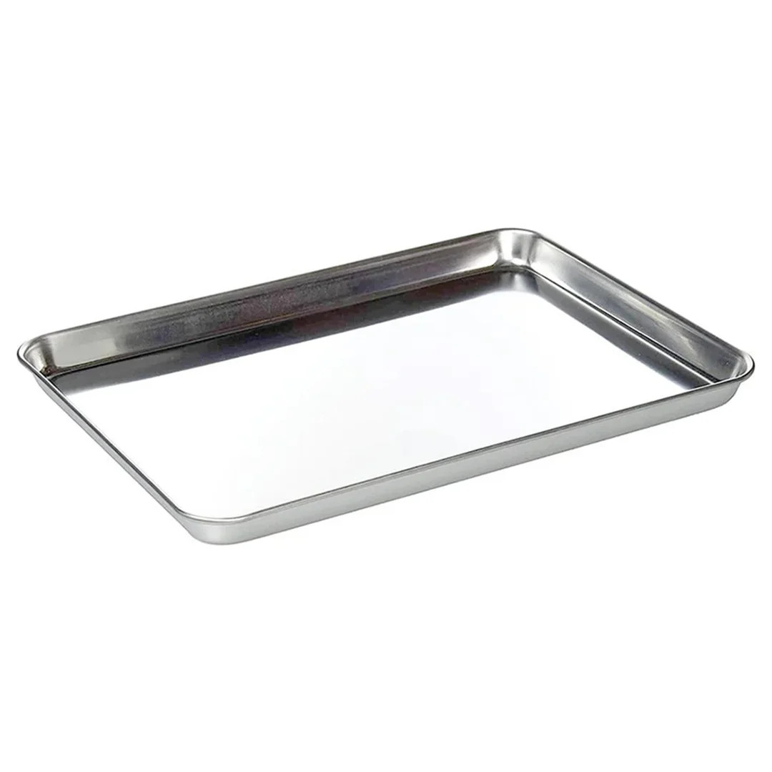 Plateau de préparation du chef en acier inoxydable de 11 inch