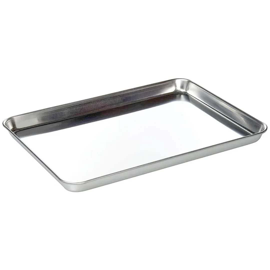 Plateau de préparation du chef en acier inoxydable de 15 inch