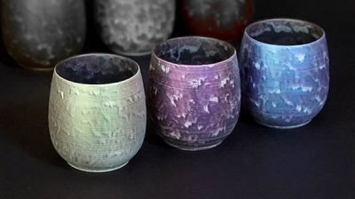 Lin Tasse à thé en porcelaine (3 couleurs)