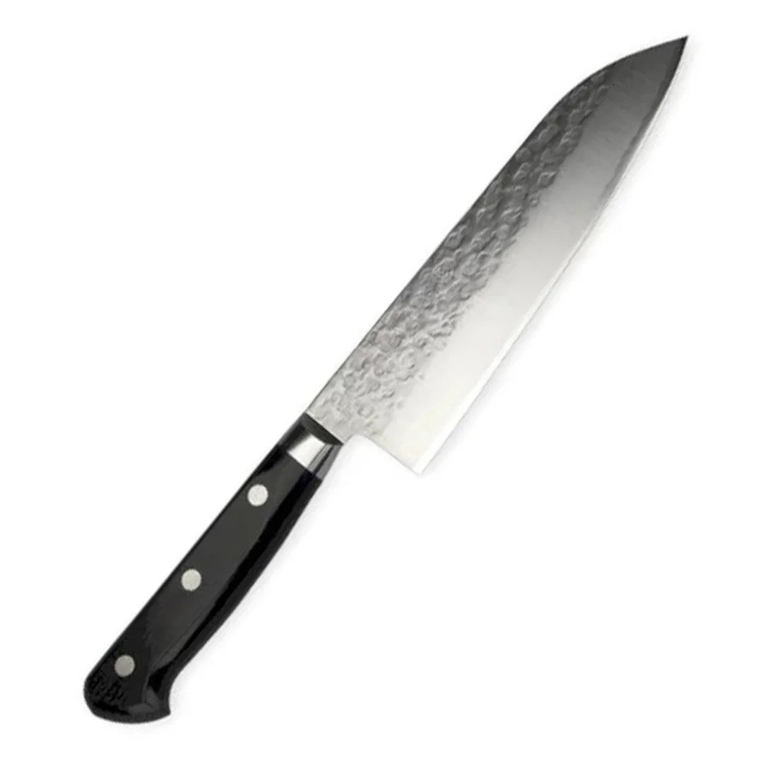 Toshiyuki Santoku martelé 171