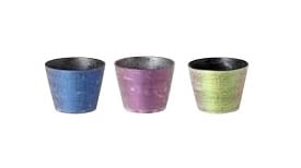 Lin Coupe à saké (3 couleurs)