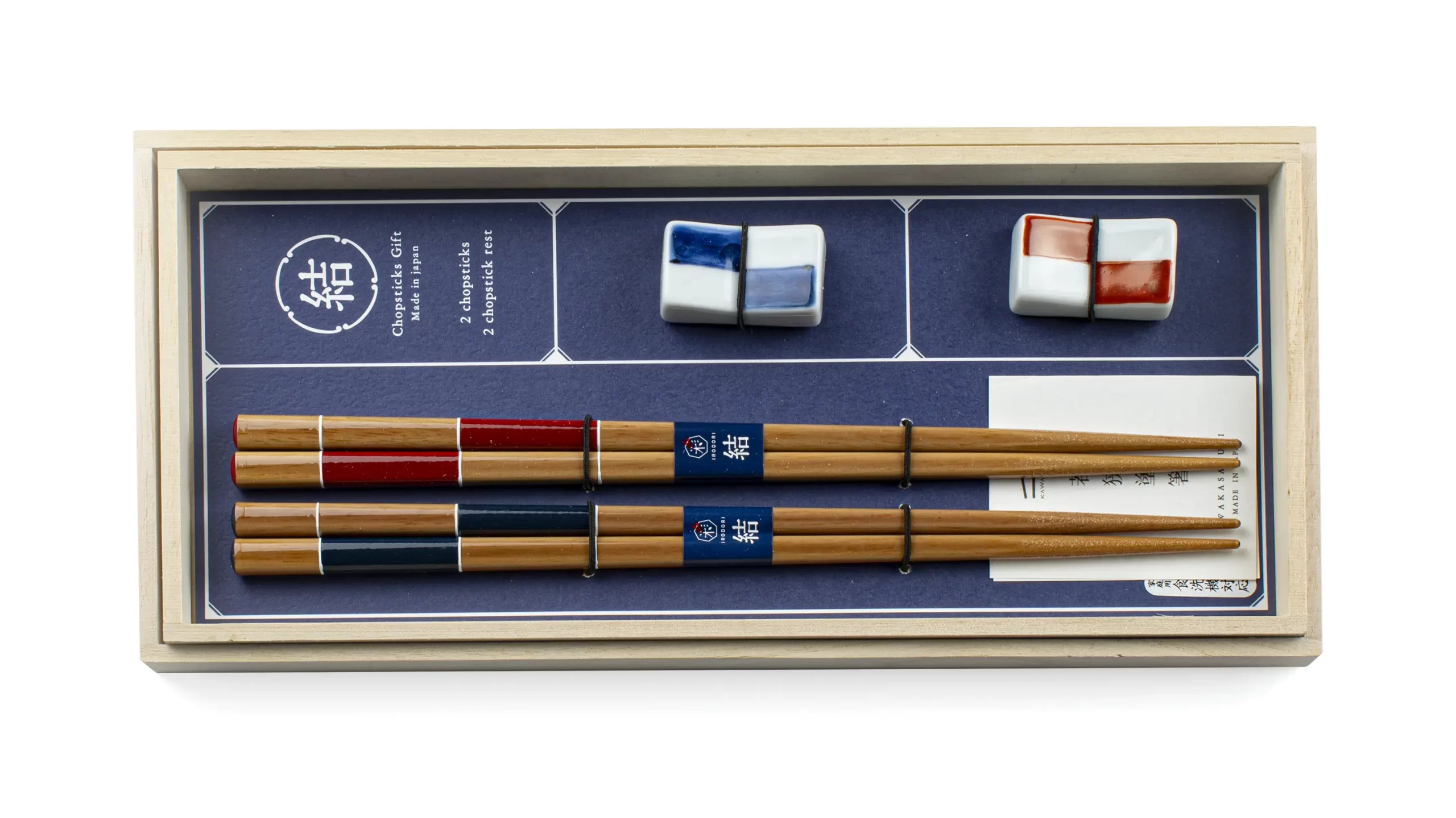 Coffret baguettes et supports en céramique A