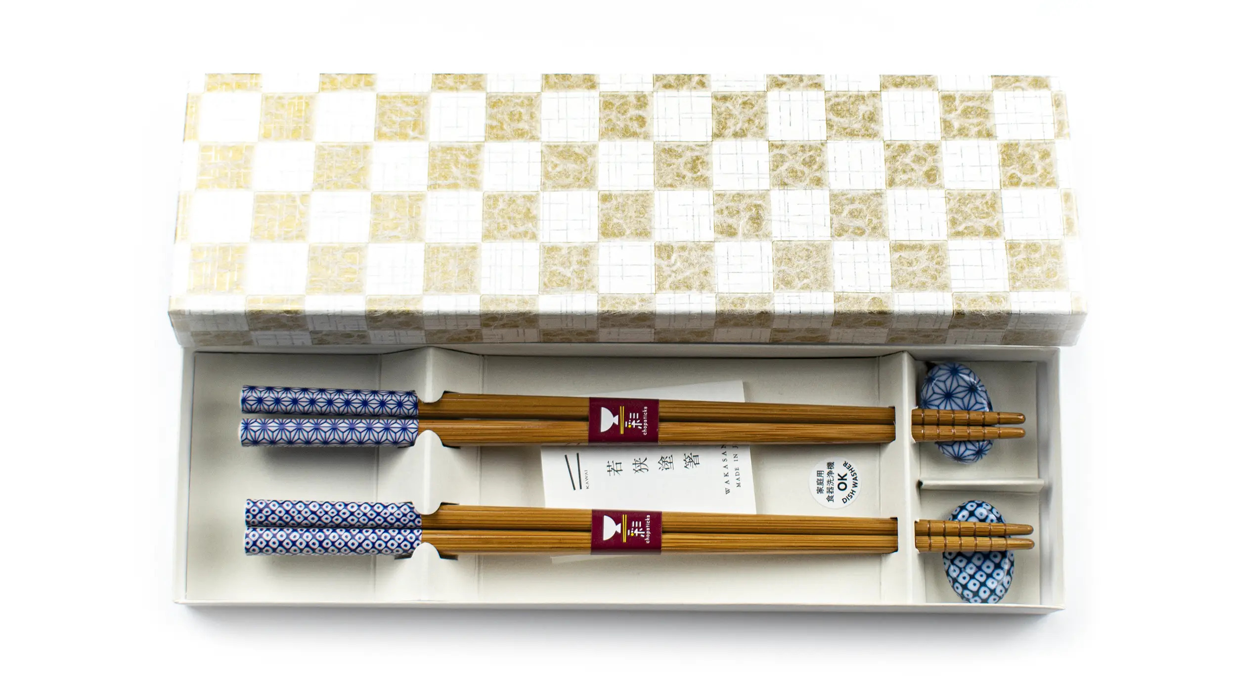 Coffret baguettes et supports en céramique