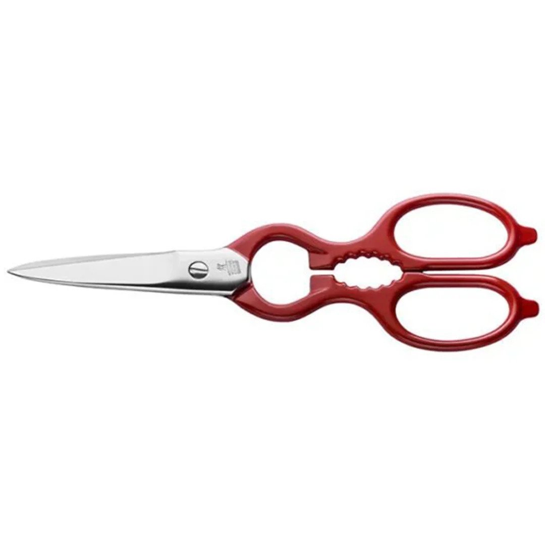 Ciseaux de cuisine rouges