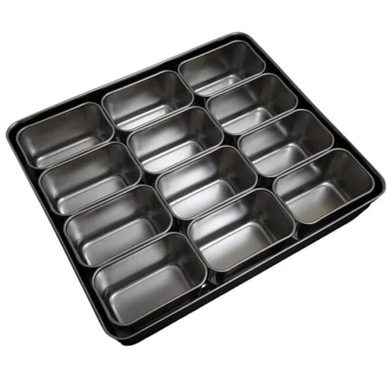 Boîte de condiments Yakumi avec 12 boîtes S