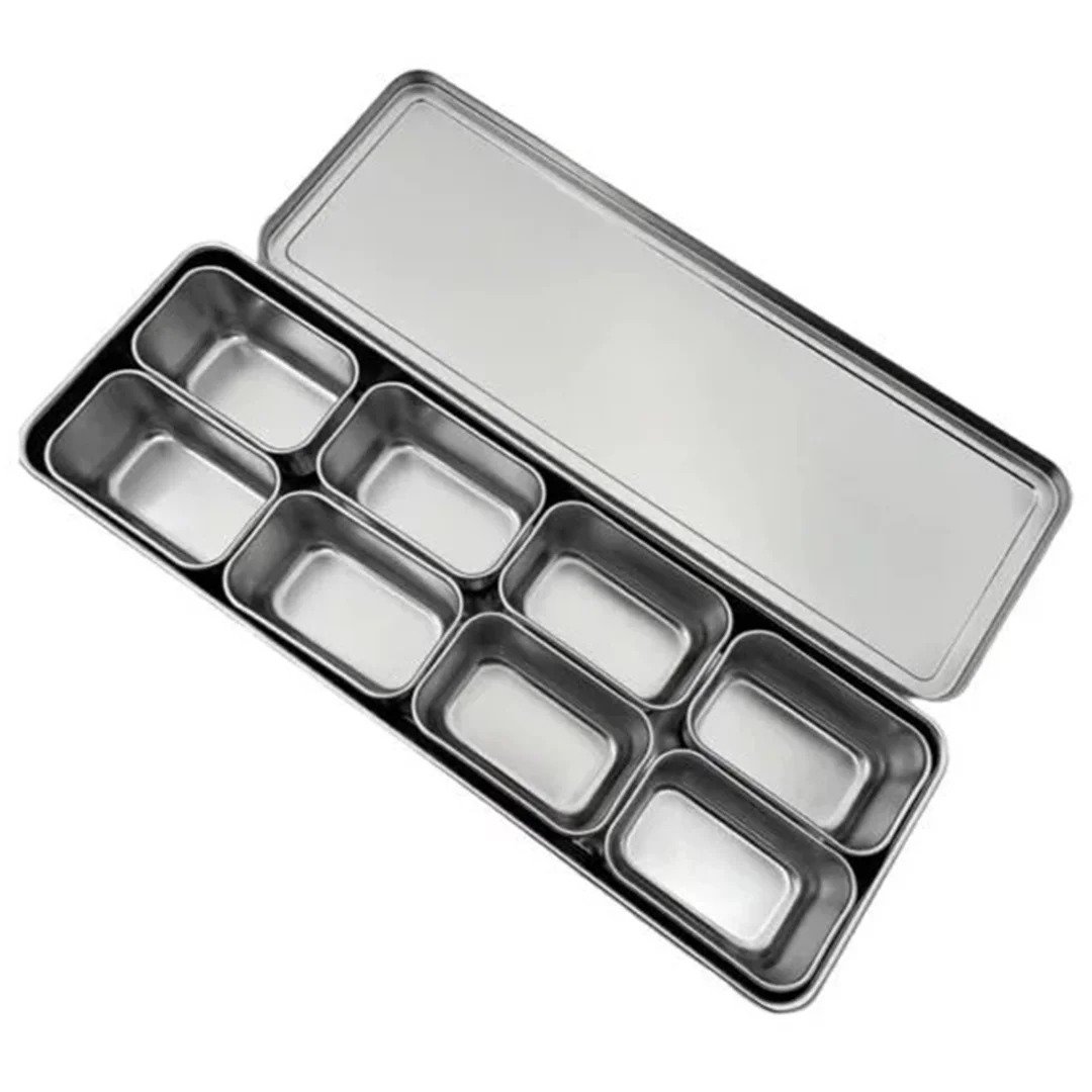 Boîte de condiments  Yakumi avec 8 boîtes S
