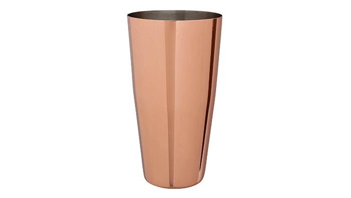 Plaqué cuivre 28oz Boston poli