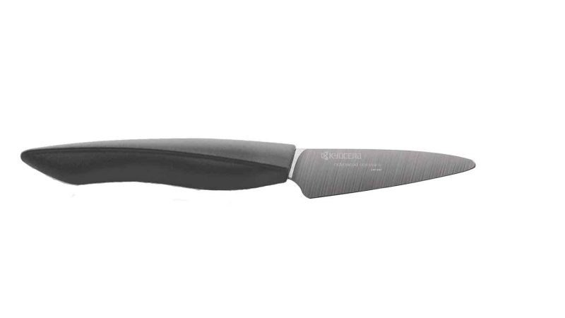 Couteau d'office de chef Kyocera Shin en céramique noire