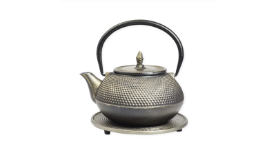 Théière en fonte Arare Silver Gold