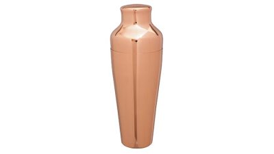 2 pièces Art Deco Shaker C Shaker plaqué cuivre