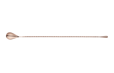 Cuillère Drop Bar plaquée cuivre (2 tailles)