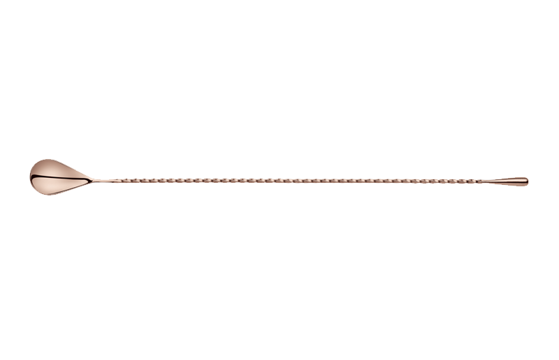 Cuillère Drop Bar plaquée cuivre (2 tailles)
