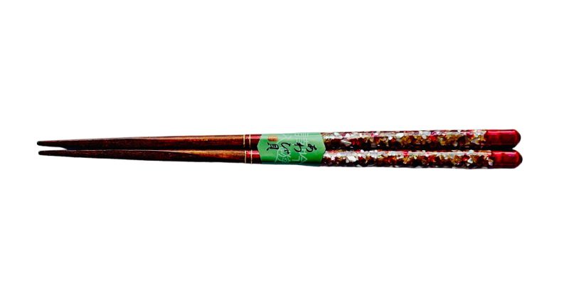 Baguettes rouges Urushi