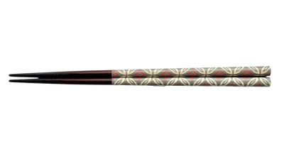 Baguettes grises Washi Retro Shippou