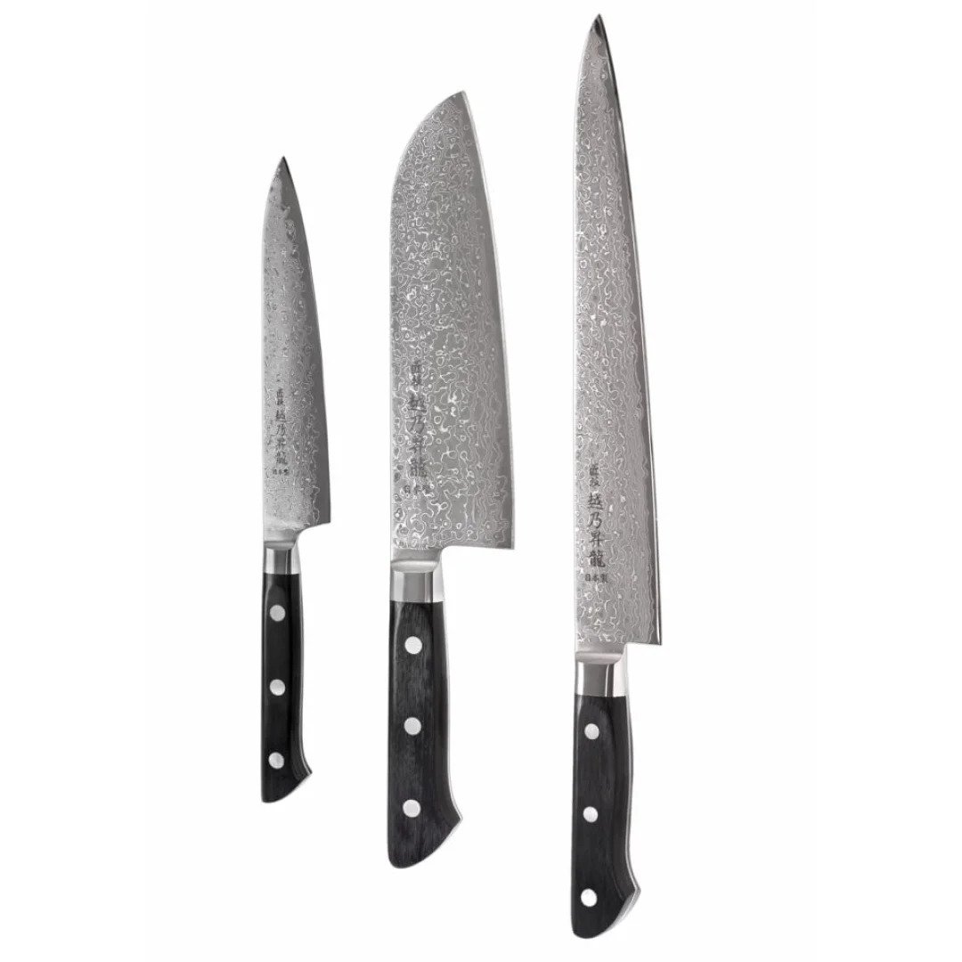 JKC 63 Layer Set of 3 ( Utility, Santoku & Sujihiki )
