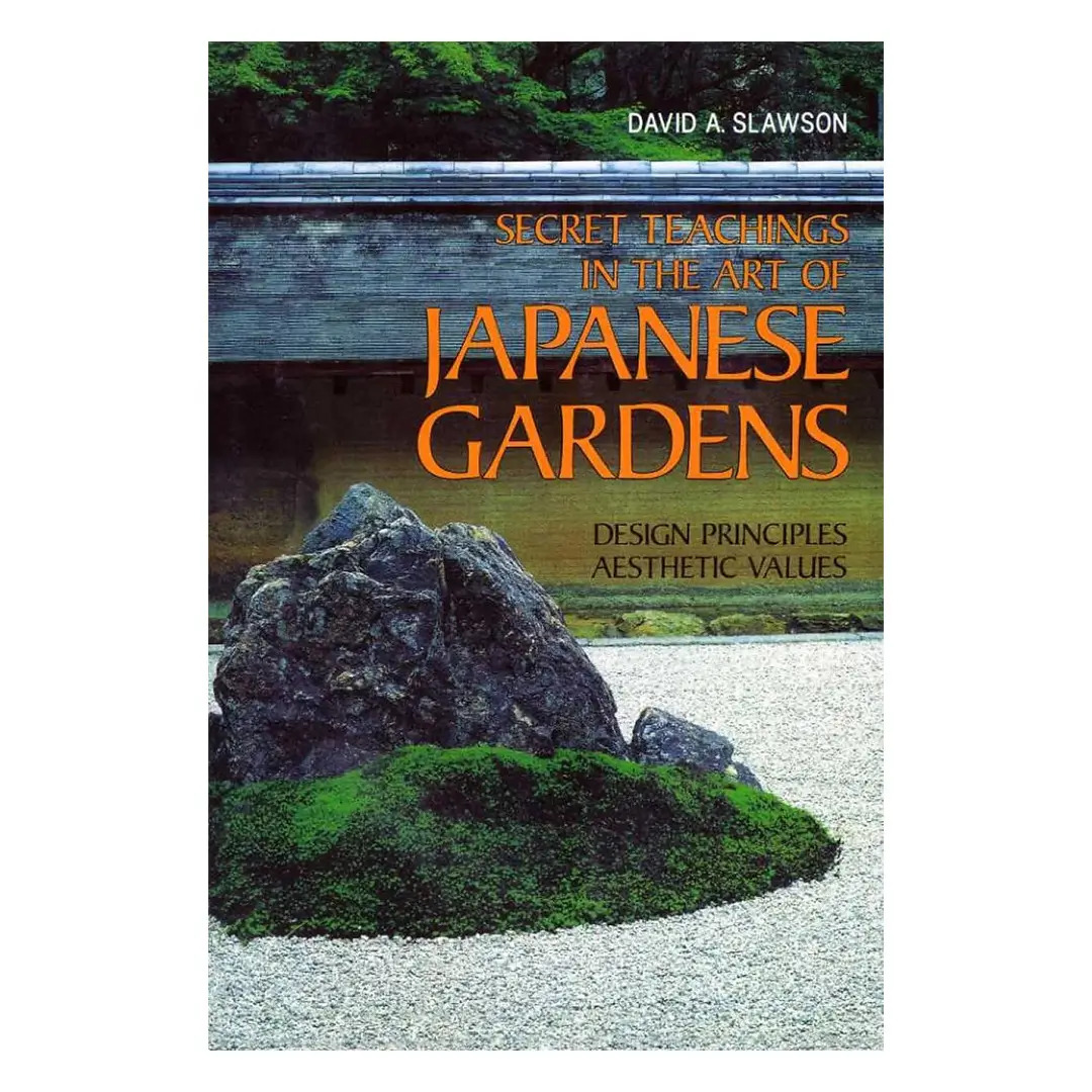 Enseignement secret dans l'art des jardins japonais Livre de cuisine