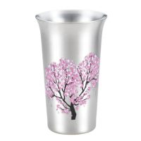 Three snow - Sakura copper and tin small Vacuum glass